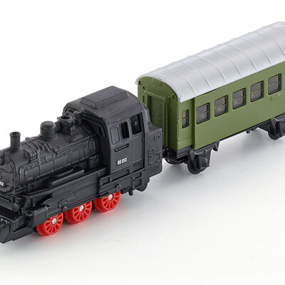 Siku Voz Parna lokomotiva sa putničkim vagonom 1657