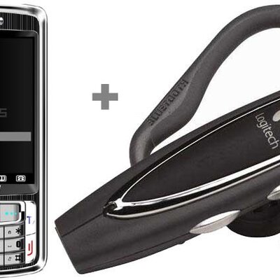 Mobilni telefon DualSIM sa TV prijemnikom AnyCool T808 + Logitech Bluetooth slušalica
