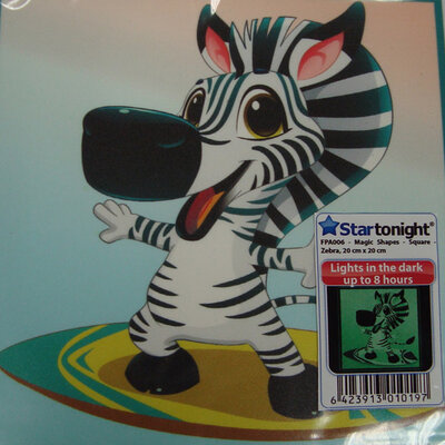 Startonight dečija magična slika koja svetli u mraku Zebra FPA006