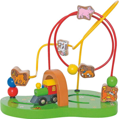 WoodyLand Lavirint srećna Lokomotiva 93032