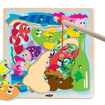 WoodyLand Magnetna igra pecanja Život u reci 91143