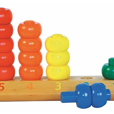 WoodyLand krugovi za slaganje - nizalica  90839