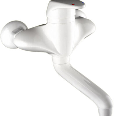 Zidna jednoručna baterija za sudoperu ili lavabo Eco® Vanilla 193007