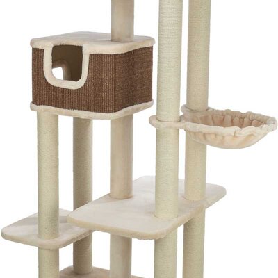 Grebalica igraonica sa kućicom za mačke 165cm Bertholo Trixie 48135