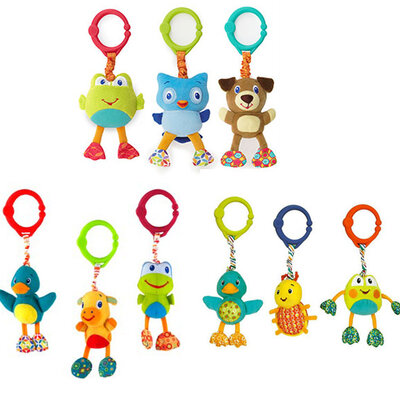 Bright Starts Bebi igračka na povlačenje - Razmrdani drugari