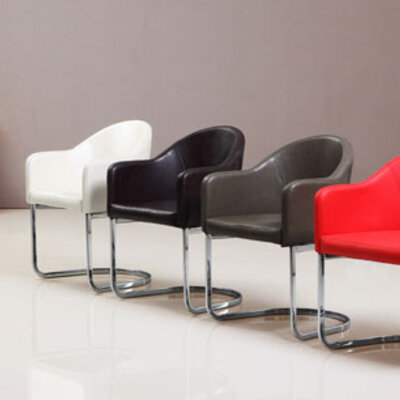 Stolica Waldo Crna EKO Koža