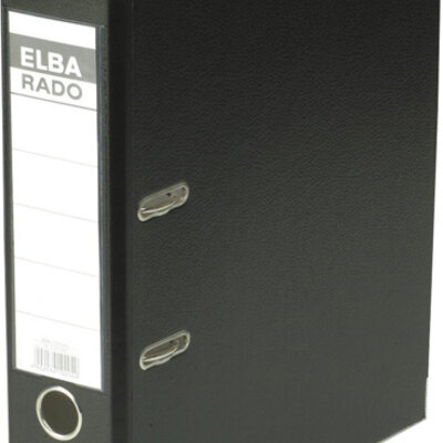 Registrator ELBA brilliant 80 mm A4 crna 20 komada 04RG12B