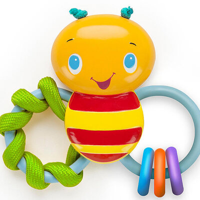 Bright Starts Zvečka i glodalica za zubiće Pčela