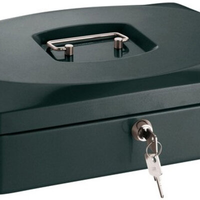 Kasa za novac Alco Premium 330 x 235 x 90 mm crna 8430-11