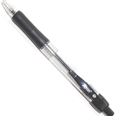 Hemijska olovka W-2 PKB10100 0.7 mm 12 komada crna 08HB10B