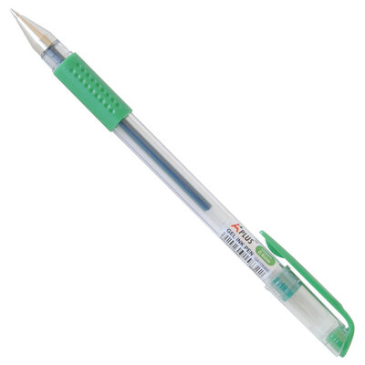 Gel roler olovka 0.6 mm sa gumenim gripom GA108900 zelena 12 komada 08RGB07F