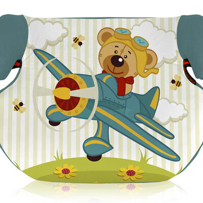 Bertoni Lorelli Dečje autosedište Teddy Aquamarine Pilot Bear