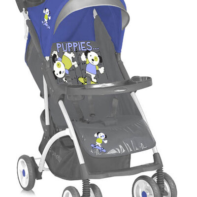 Bertoni Lorelli Kolica Smarty Blue&Grey Puppies 10020341459