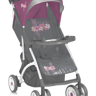 Bertoni Lorelli Kolica Smarty Grey&Pink Spring 10020341460