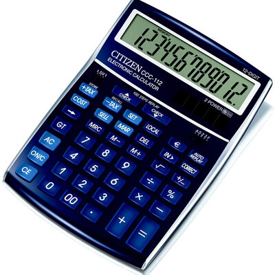 Stoni poslovni kalkulator Citizen CCC 112 12 cifara 05DGC112E