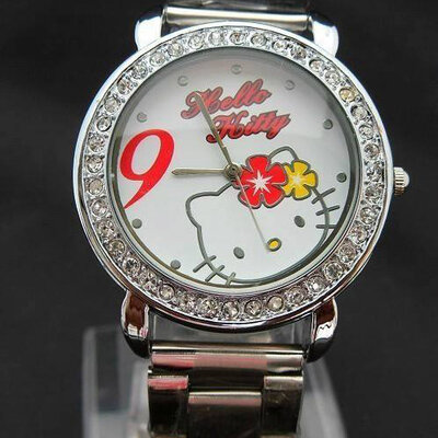 Ručni časovnik Hello Kitty 5716 sat sa brojem 9