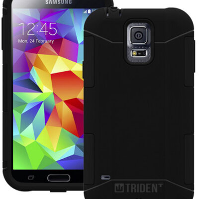 Zaštitna maska za Samsung Galaxy S5 Trident Aegis crna
