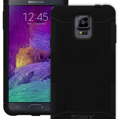 Zaštitna maska za Samsung Galaxy Note 4 Trident Aegis crna