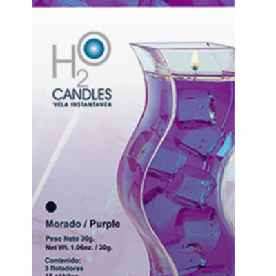 Ukrasne vodene svećice Rainbow Moments H2O ljubičasta boja