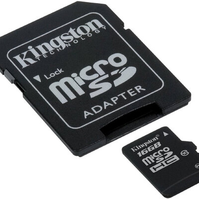 Micro SDHC memorijska kartica sa SD adapterom 8 GB Kingston SDC10/8GB