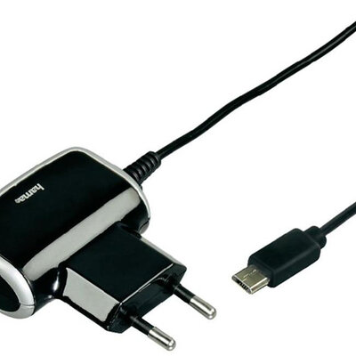 Kućni USB punjač za mobilne telefone sa microUSB portom 1000 mAh Hama 93585