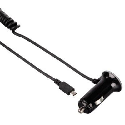 Auto USB punjač za mobilne telefone sa microUSB portom 2000 mAh Hama 124313