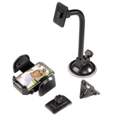 Univerzalni mini držač mobilnih telefona sa vakuumom za auto Hama 62409