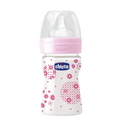 Chicco Flašica Well-Being sa silikonskom cuclom 150ml 0m+ 00070740000080