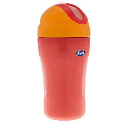 Chicco Čaša za piće sa slamčicom 18m+, crvena 00006825700000