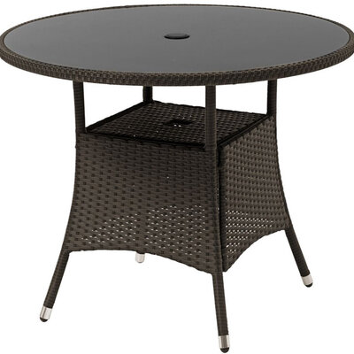 Baštenski sto Aurelia sa otvorom za suncobran