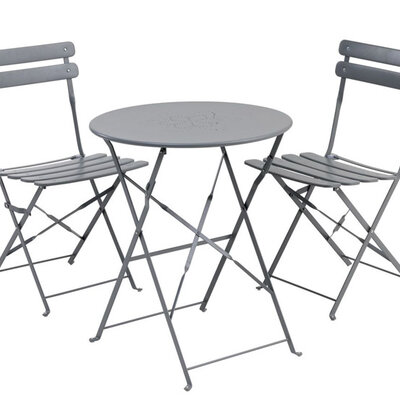 Bistro garnitura Corso siva