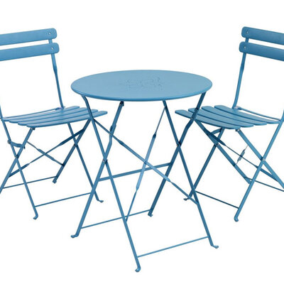 Bistro garnitura Corso plava