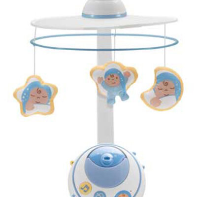 Chicco Muzička vrteška za krevetac Magične plave zvezde 00002429200000