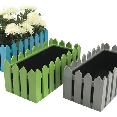 Saksija za cveće Telpo siva