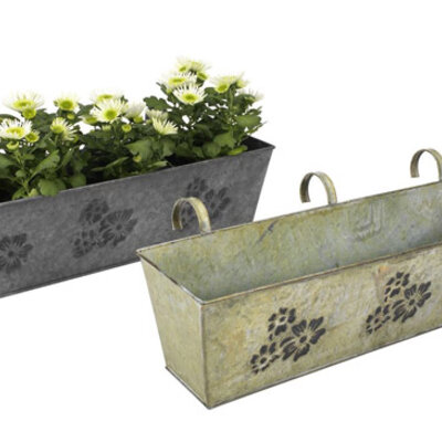 Balkonska saksija Elie tamno siva