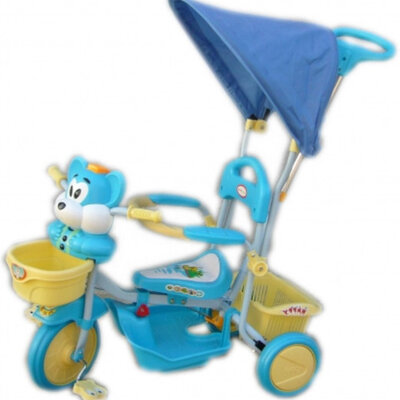 Tricikl guralica Meda sa zaštitom od Sunca TS4330 29913 plava