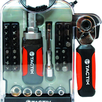 Komplet alata u plastičnoj kutiji 40 delova Tactix 900161 038615