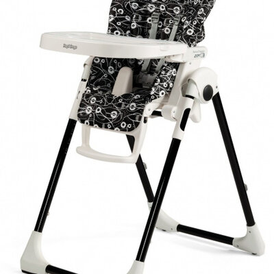 Peg Perego Visoka stolica za bebu Prima Pappa Zero3 Pavillon Black P3510041381