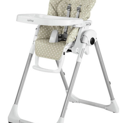 Peg Perego Visoka stolica za bebe Prima Pappa Zero 3 Babydot Beige P3510041575
