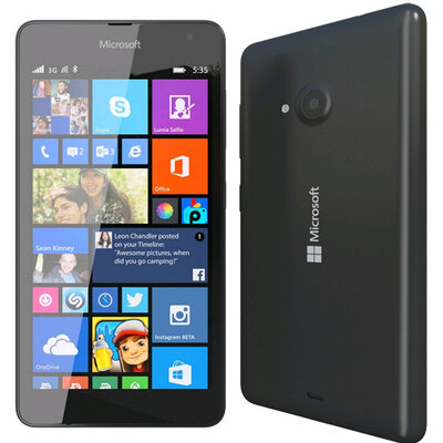 Microsoft Lumia 535 Dual SIM Smartphone Black