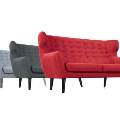 Trosed Serti XL Svetlo Sivi Štof