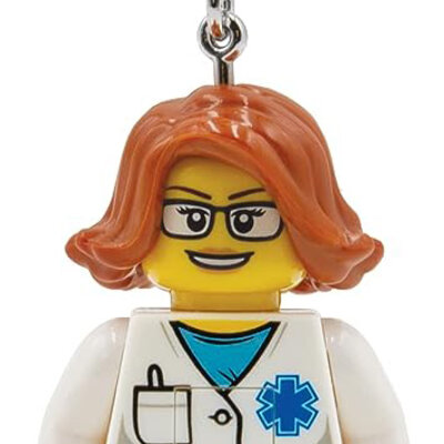 LEGO® ICONIC Privezak za ključeve sa LED svetlom Doktorka