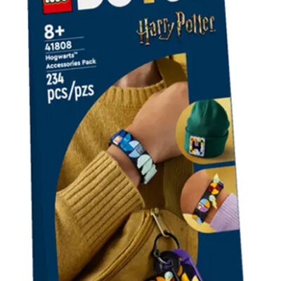 LEGO® Dots Harry Potter™ Kocke Ukrasi za odeću i narukvica 41808