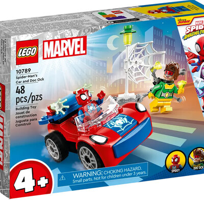 LEGO® Kocke Marvel Spajdermenov auto i Dok Ok 10789