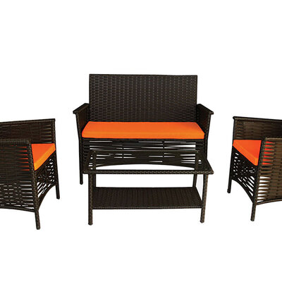 Garnitura Za Sedenje Od PE Ratana Trapani