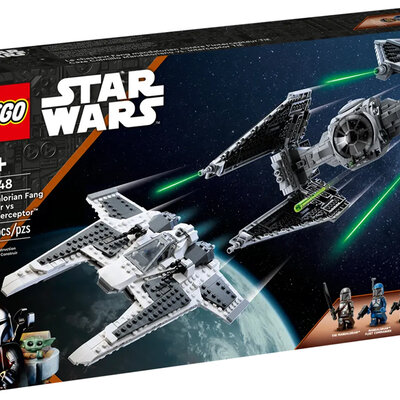 LEGO® Star Wars™ Kocke Mandalorijanov borac protiv TIE presretača 75348