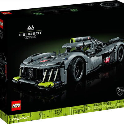 LEGO® Technic™ Kocke Hiper automobil PEUGEOT 9X8 24H Le Mans Hybrid Hypercar 42156