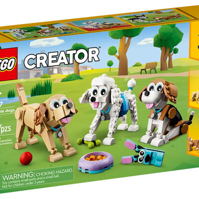 LEGO® Creator Kocke 3u1 Neodoljivi psi 31137