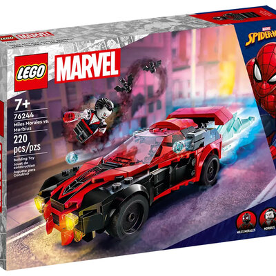 LEGO® Kocke Marvel Spiderman - Majls Morales protiv Morbijusa 76244