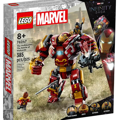 LEGO® Kocke Marvel Halkbaster: Bitka za Vakandu 76247